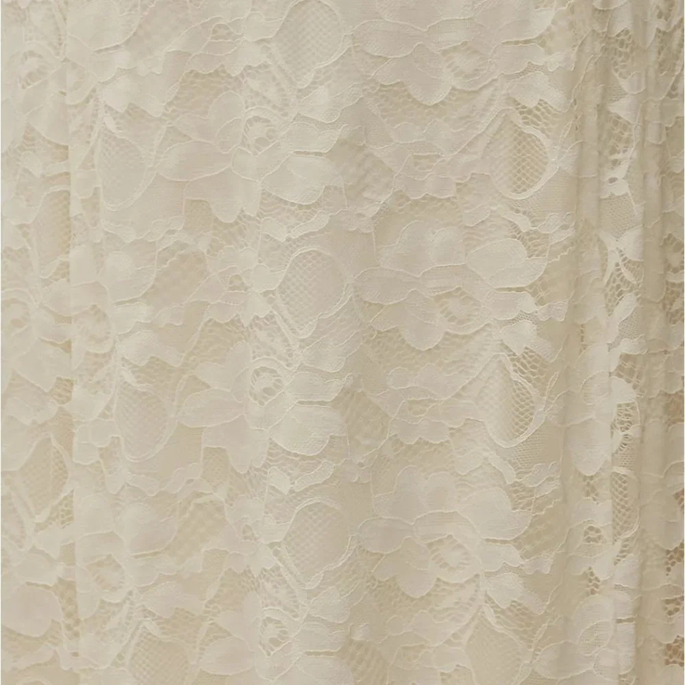 NWT Torrid Wedding Gown/Dress Ivory Lace Off Shoulder Fit & Flare 18 - Picture 10 of 15